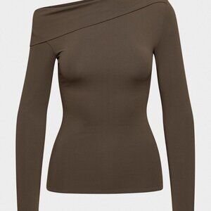 Aritzia Brown Contour Ravish Longsleeve Size Large